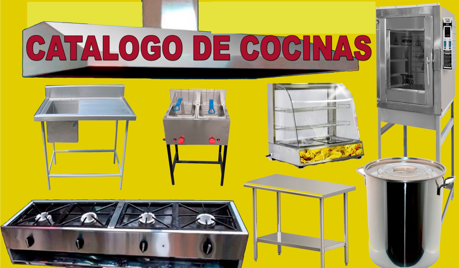 Catálogo de cocinas industriales